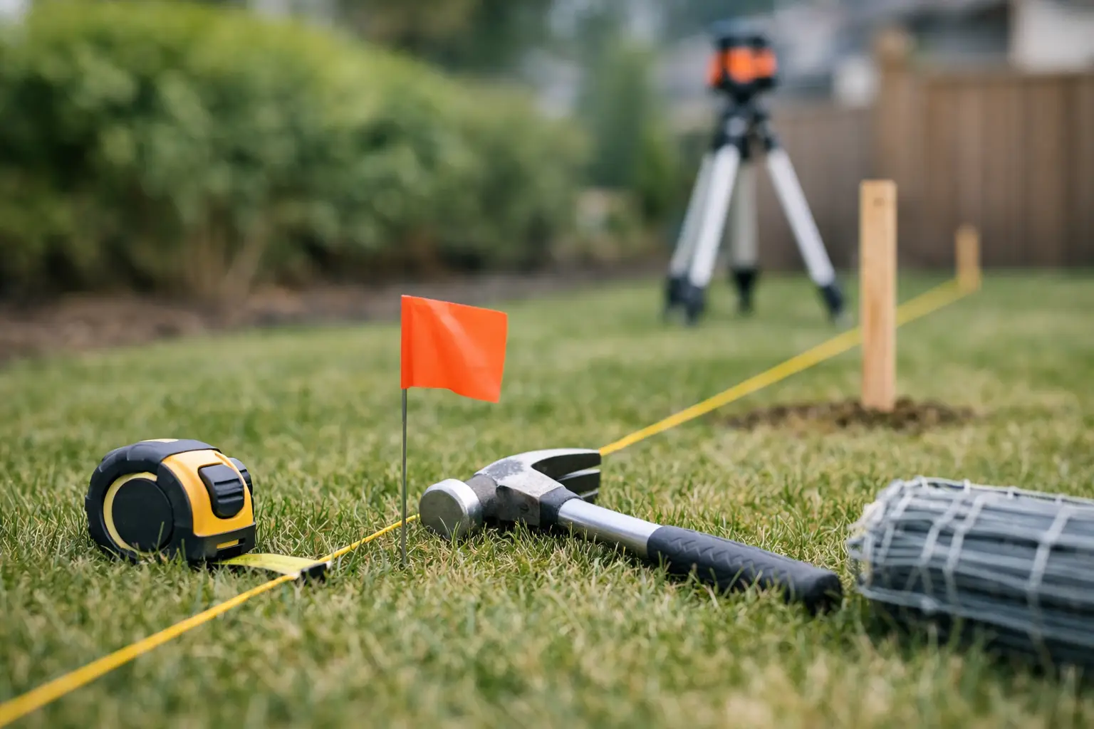 Boundary Mark Out for Fence: What to Know