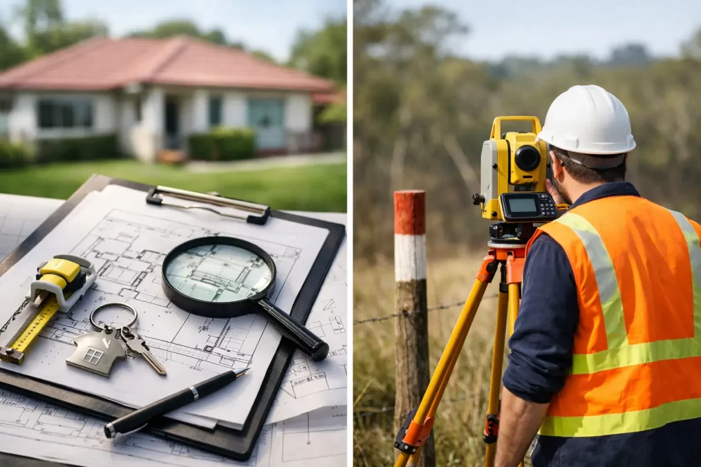 Identification Survey vs Boundary Survey in NSW