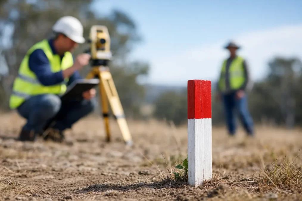 Who Can Place Boundary Pegs in NSW?