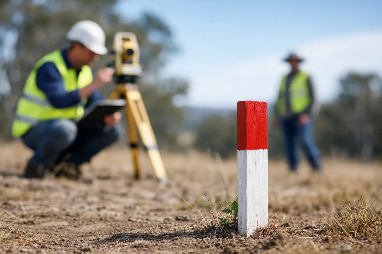 Who Can Place Boundary Pegs in NSW?