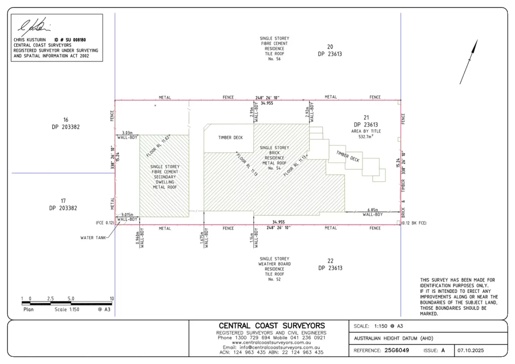 NSW Building Certificate Survey Guide for Owners